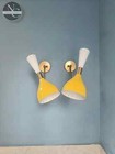 Diabolo Wall Sconce Italian Modern Stilnovo Style Set Of Two Wall Light Lamps