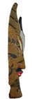 Bali Ethnic Wood Carved Tribal Mask With Decorative Paint By Sejati 17 