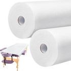 2 Rolls Disposable Non-woven Bed Sheets For Massage Tables - Waterproof Spa Cove