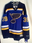 Reebok Nhl Premier Nhl Jersey St  Louis Blues Ryan Miller Blue Men s Size S