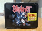 Very Rare Neca 2001 Slipknot Black Lunchbox W  Thermos   Stickers Read Descripti