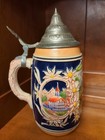 German Beer Stein Wurzburg 6  Tall Without Lid Made In Germany