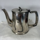Vintage Bsl England Hotel Silver Individual Coffee Pot Grand Metropolitan Hotels