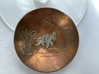 Taxco Jhp Sterling Copper Dish   Vintage Mexico