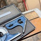 Vtg scherr Tumico 4 Pc  Combination Square Set No  3033n-12 hardened No  4 Grad