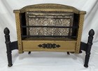 Antique Art Deco Cast Iron Gas Floor Heater Fireplace Insert Loyal Burner Co