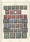 Barbados 1882-1927 Collection Of 140 Stamps Mint   Used On 8 Album Pages