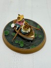 Wee Forest Folk -  Millpond Mouse  Pm-6 Forget-me-knot  White Boat  Retired