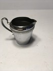 Cromwell Silver Mfg Corp Creamer 3 3 4    Chromium Vintage