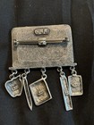 Vintage Jj Jonette Jewelry Math Teacher Brooch Pewter Chalkboard Dangle Pin