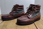 Timberland Gore-tex 7 Eye Chukka Leather Boots Size 8 5  Vintage 90s 