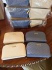 Set Of  2 Blue 2 Beige Delta One Missoni Travel Amenity Kits     New Sealed Gift    
