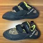 Climb X Rave Strap Yellow Climbing Shoes - Size Us 7
