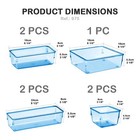 Drawer Organizer Modular Box Tray Storage Bins For Office Home Makeup Kitchen Ju
