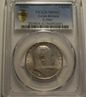 Great Britain  1906 Edward Vii Florin  Pcgs Ms - 62  6 910 000 Mintage 