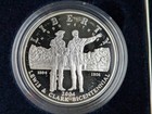 2004-p Lewis   Clark Proof 90  Silver Dollar Box coa Ogp  1 Philadelphia