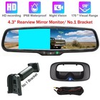 Hd Backup Rear View Camera Chevrolet Silverado gmc Sierra Tailgate Handle Car