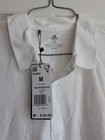 Adidas New Mens Cotton Blend Golf Polo Shirt A322 White Medium  60