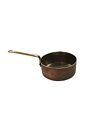 Vintage Copper brass Mini Saut   Pot Sauce Pan Measuring 1 Cup Quality Made 3 5   