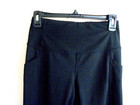32 Degrees Cool Womens Active Pull On Capri Leggings Pants Small Size Black