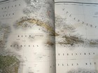 West Indies Central America  1873 H  Kiepert   Weiland Very Large Antique Map