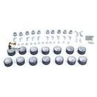 Metal Road Wheels W suspension For Henglong 1 16 Rc Tank 3838 Usa M26 Pershing
