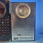 Vintage Philco Eight Transistor Pocket Handheld Radio Working Tested