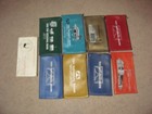 Lot Of 9 Vintage Bank Zippered Deposit Money Bags Pouch