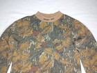 Vintage Mossy Oak Fall Foliage Camo Hunting Shirt  Men s L  Crew Neck Pullover