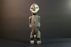 African Fang Statue Tribal Wood Sculpture Gabonese Carving Home Decor -g5723