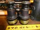 Antique La Ville Paris Opera Glasses Binoculars Leather Original Case