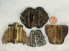 Antique Victorian Edwardian Belt Sash Buckle Lot Brass Intricate 1908 Beautiful 