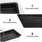 9pcs Seed Starting Trays  Plant Flats Growing Trays Seed Flats No Holes