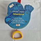 Vintage Retro Fisher Price Bluebird Music Box Pull Toy 1968  Crib Toy Works 