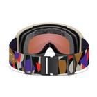 Smith Preview Ski   Snow Goggles Chalk Paper Cuts  Everyday Violet Mirror Lens