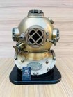 Vintage 18  Diving Divers Helmet U s Navy Mark V Deep Sea Antique Scuba Morse