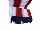3x5ft American Us Flag  Brass Grommet Embroidered Sewn Stripes Fade Uv Resistant