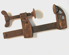 Lot Of Three  3  Antique Bar Clamps  Cincinnati Hargrave  Taylor  Wetzler 