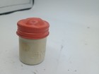 Kodak Panatomic-x Metal Film Cannister  White With Orange Top Vintage 35mm Film