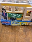 Melissa And Doug - Wooden School Bus With 7 Figures - Working Door And Stop Sign