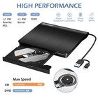 Disk Duplicator External Dvd Drive Usb 3 0 Type C Portable Cd Dvd   -rw Optic   