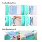 Adjustable Thicken Newborn Baby Bath Seat Support Net Bathtub Sling Shower Mesh