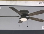 Hugger 52 In  Espresso Bronze Ceiling Fan New
