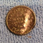 Cabinet Saloon Shoemaker And Smith Tonopah Nevada 6 1 4 Trade Token  zz 