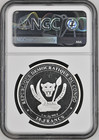 2022 Congo D r  20f  1 Oz Prehistoric Life - Liopleurodon - Ngc Ms69 Silver Coin