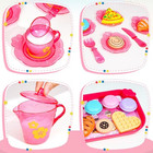 33 Pcs Afternoon Tea Party Set Play Food Dessert Toys For Kids Pretend Play