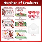  Valentines Cards For Kids Classroom  36 Pack Football Football Valentines