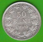 Romania Coin 50 Bani 1900 Uncirculated Silver Nswleipzig