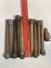 Wood Spools Bobbins Wooden Industrial 3 -8 75  Spindles Quills Mix Lot-10 