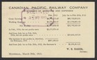 1915 Cpr 38f 1c Admiral View Card Chateau Frontenac Earnings To Ireland